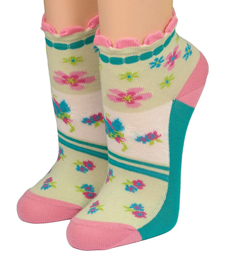 Crönert Kurzsocken Streublumen Crönert Socken