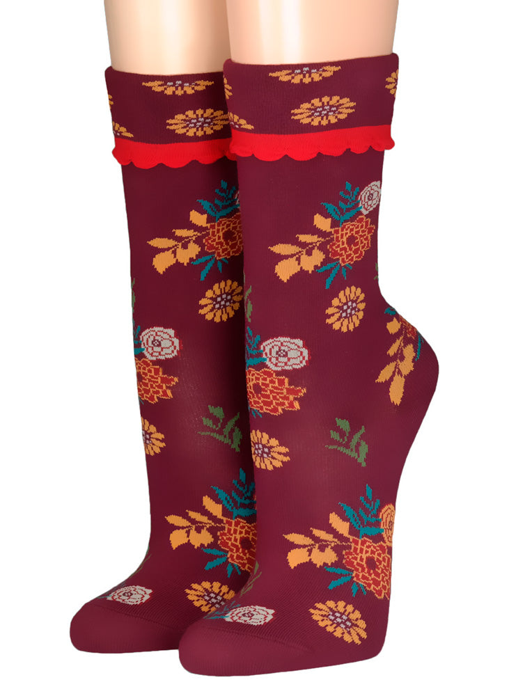 Crönert Socken Blüten 17203