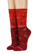 CRÖNERT Damensocken mit Rollrand Lotti 18218