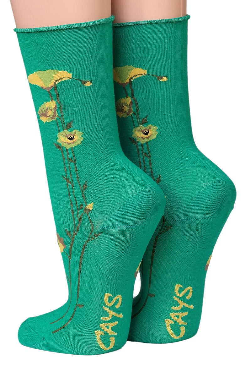 Crönert Socken Mohnblüten 18514