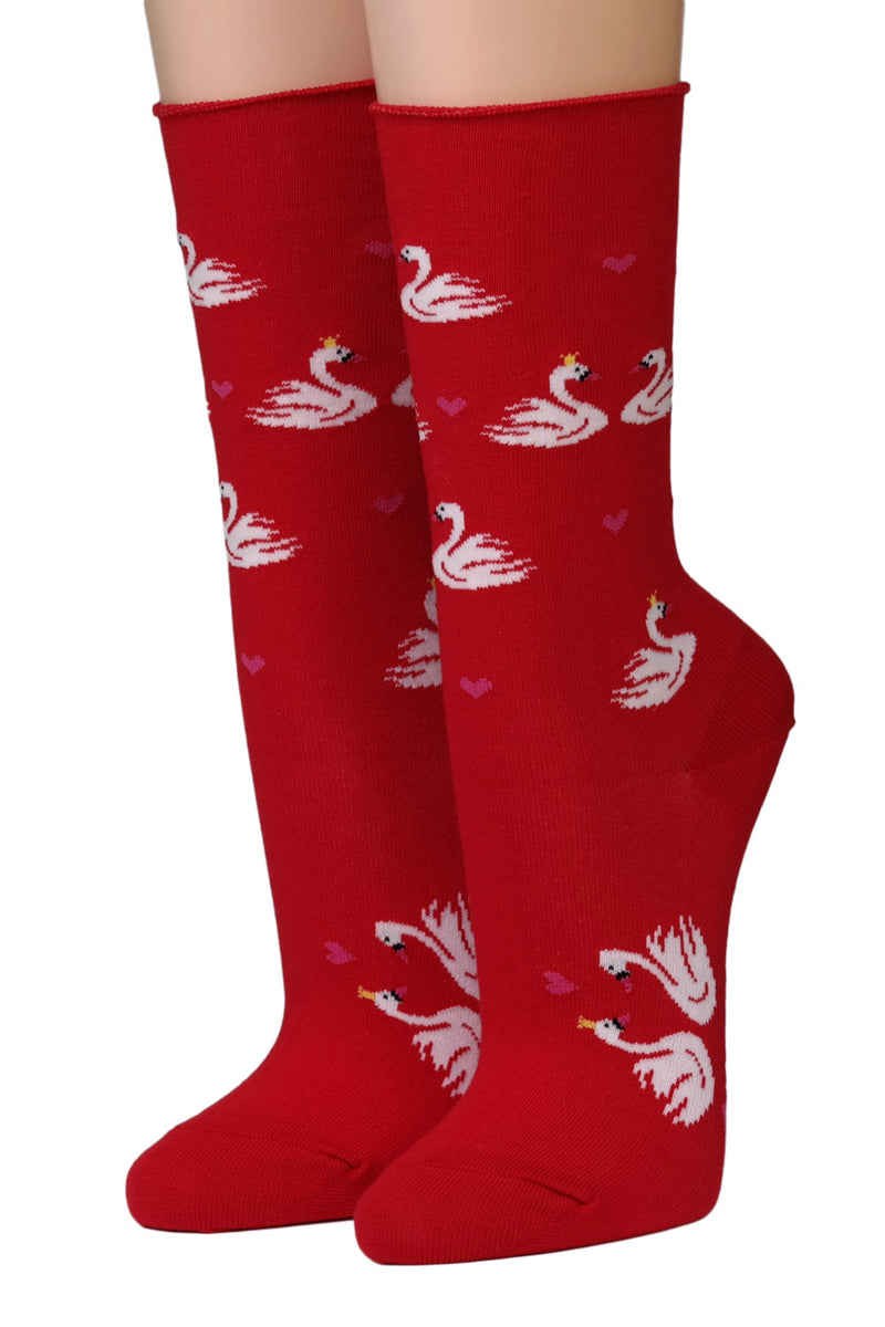 Crönert Socken Schwann Rot 18516