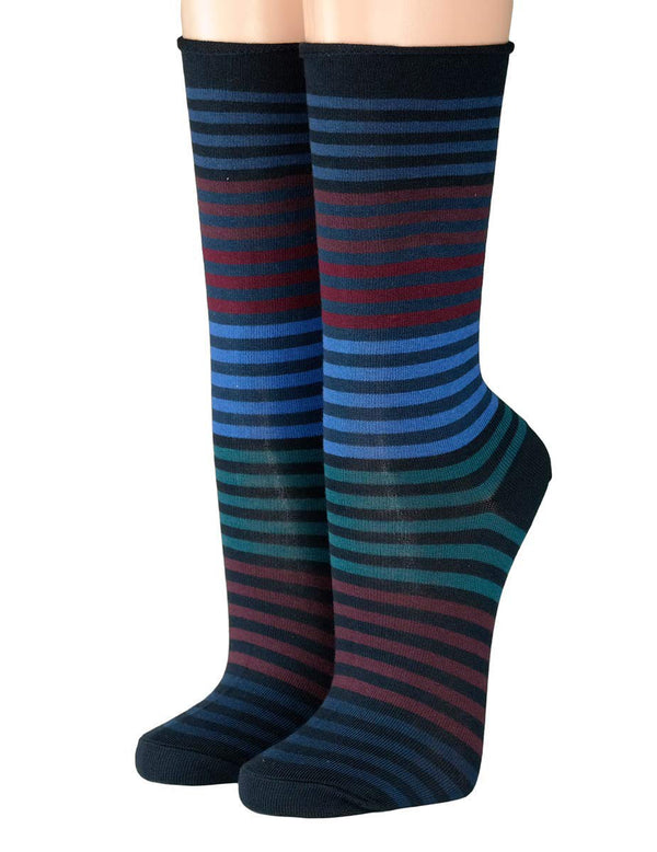 Crönert Socken Ringel 18802 Blau 