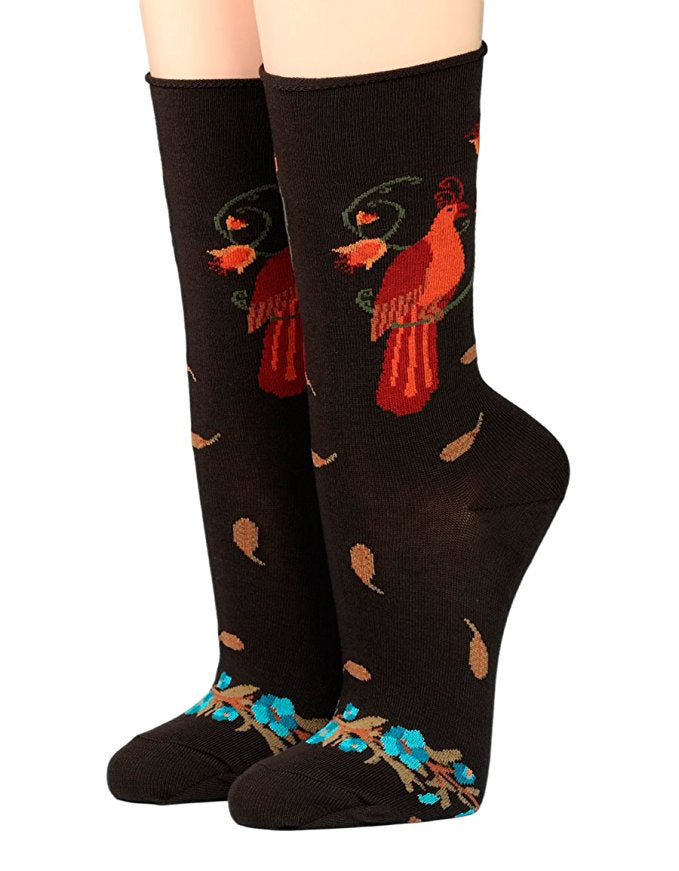 Crönert Socken Vogel 18823 Schwarz