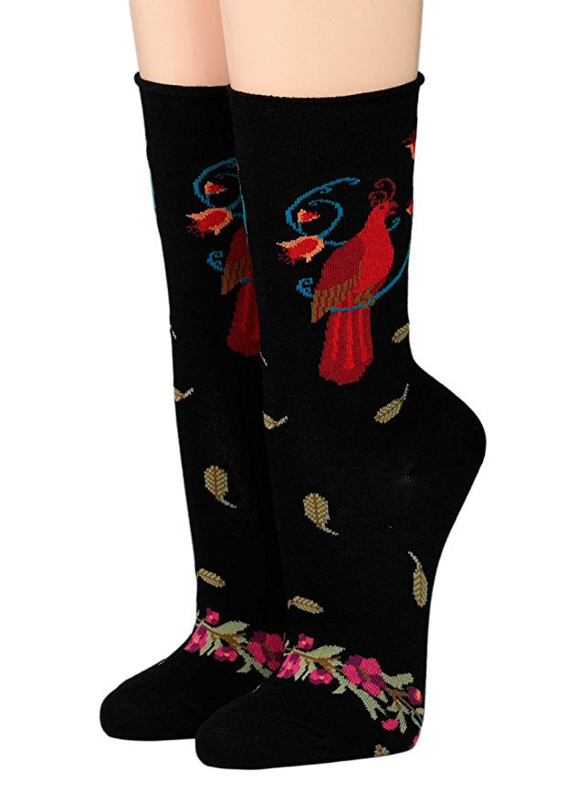 Crönert Socken Vogel 18823 Schwarz