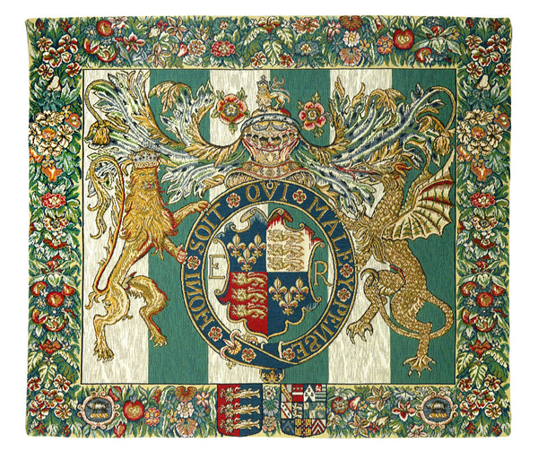 Wandbehang  Wappen Gobelin 80 x 70 cm 