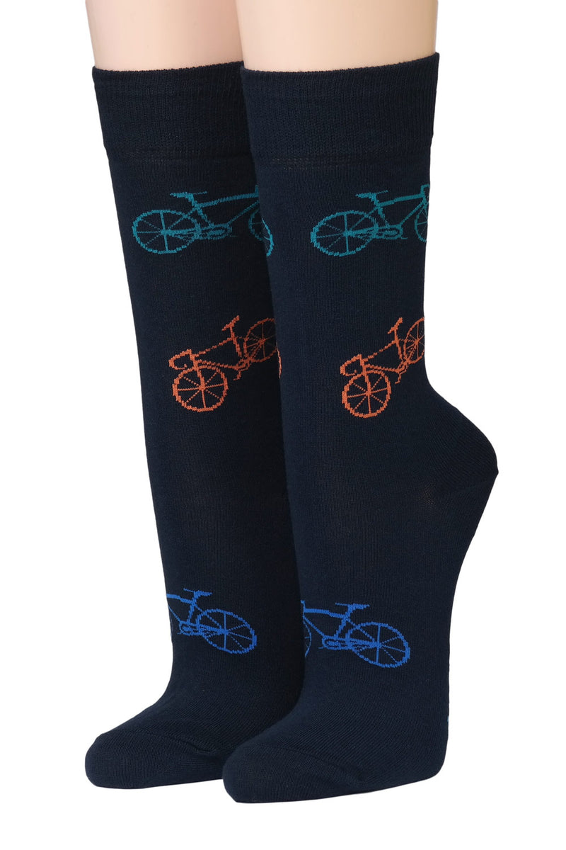 Crönert Socken Marine Fahrräder 