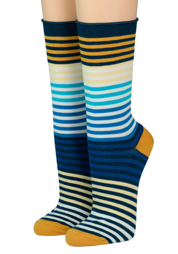 Crönert Socken Multiringel Gelb 26502 1896 