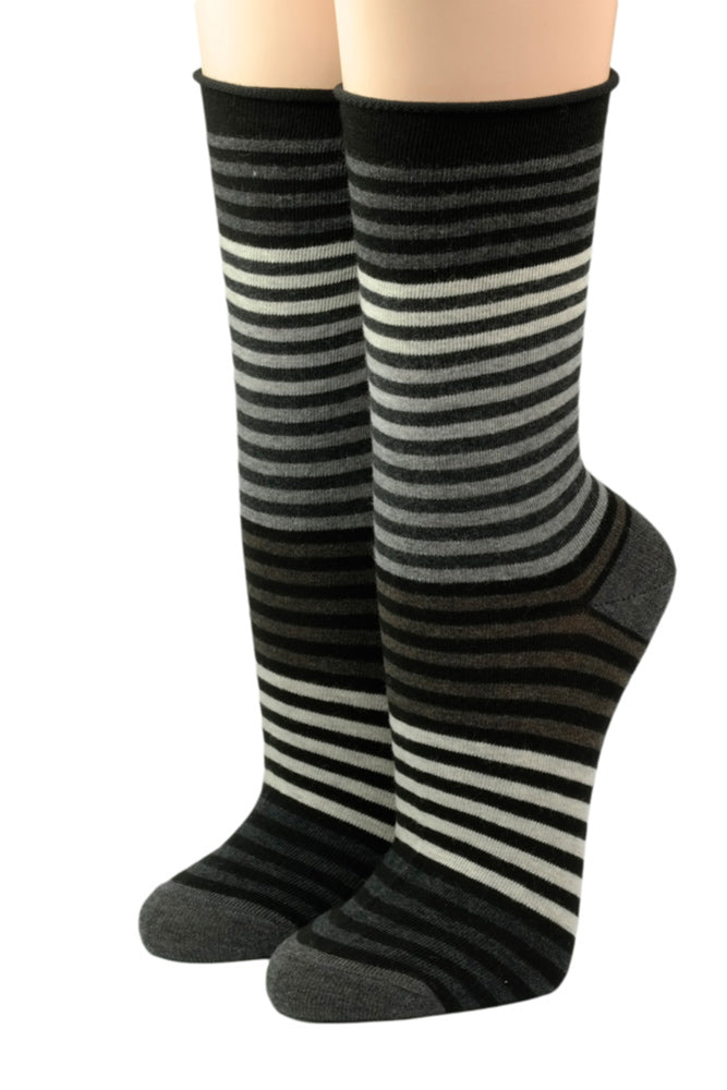 Crönert Socken Multiringel Grau 26502 2683