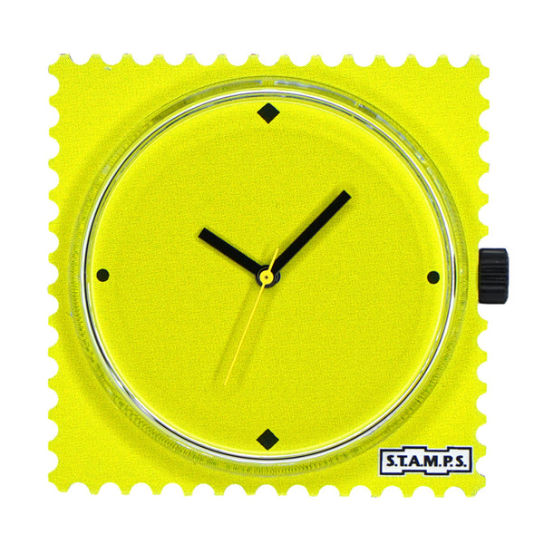 STAMPS Uhr Lemon Neon