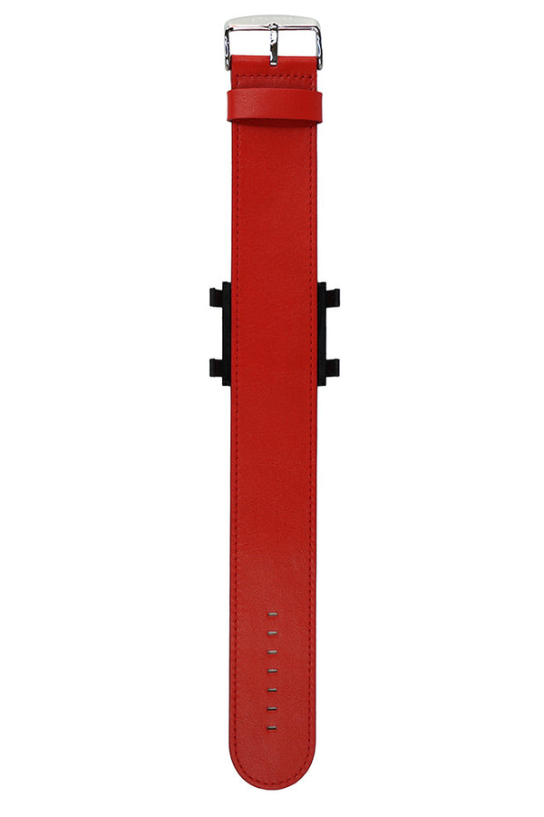 S.T.A.M.P.S. Armband Jack Leder rot 255mm extralang