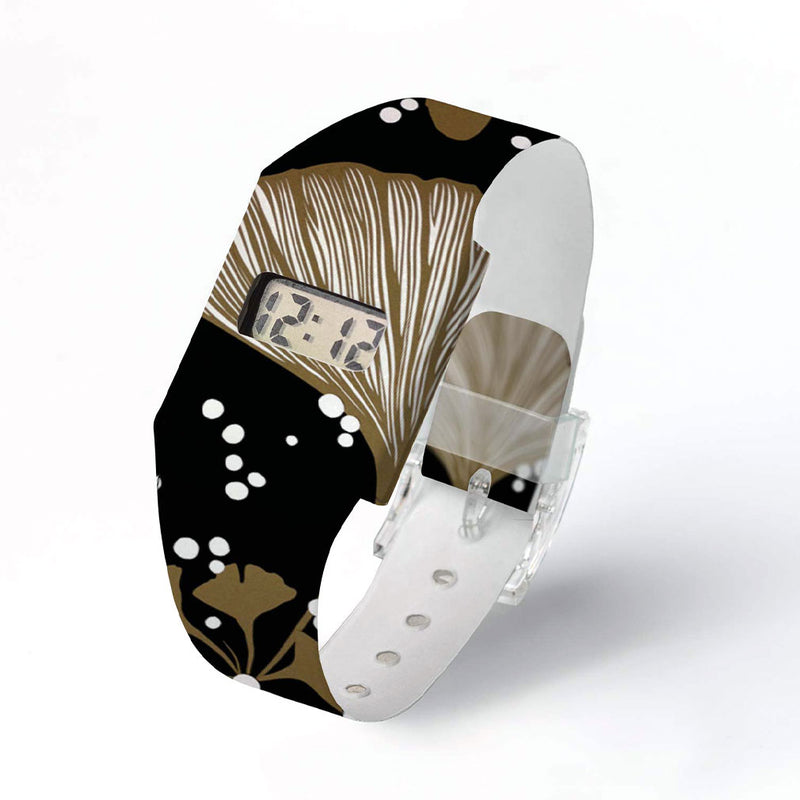 Pappwatch digitale Armbanduhr aus Tyvek® - Ginko