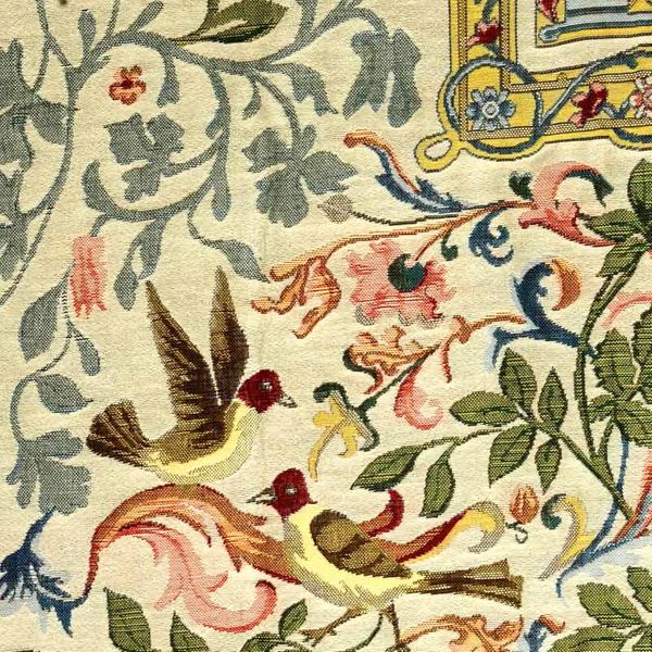 Belgian Tapestries Tischdecke Gobelin Medieval Fairy Tales 150 x 150 cm Belgian Tapestries 