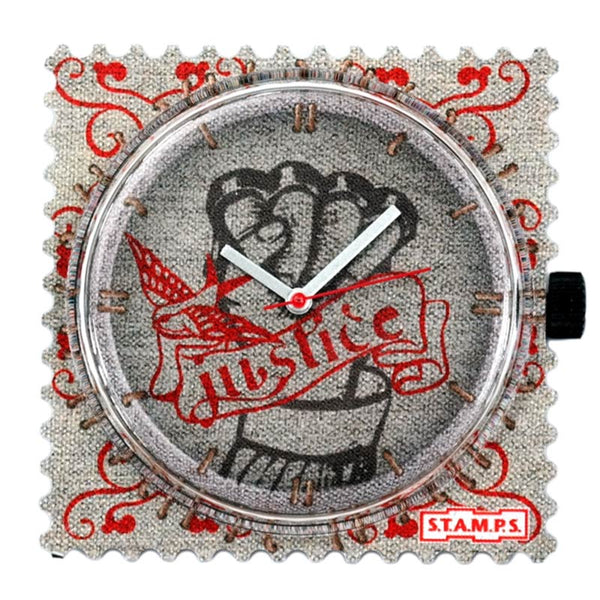 STAMPS Uhr Zifferblatt Justice II