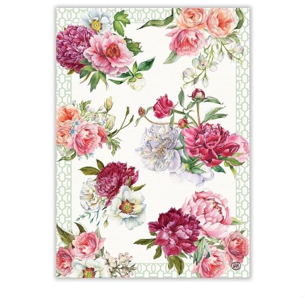 Kitchen Towel Blush Peony