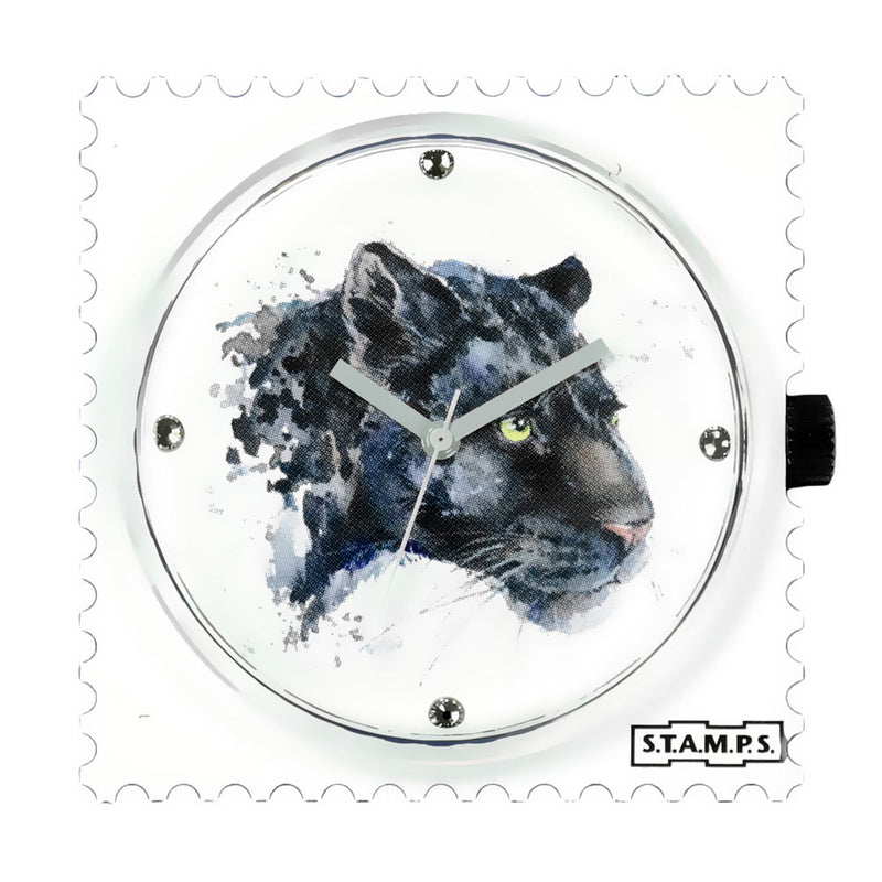 S.T.A.M.P.S. Zifferblatt Diamond Panther with Crystals