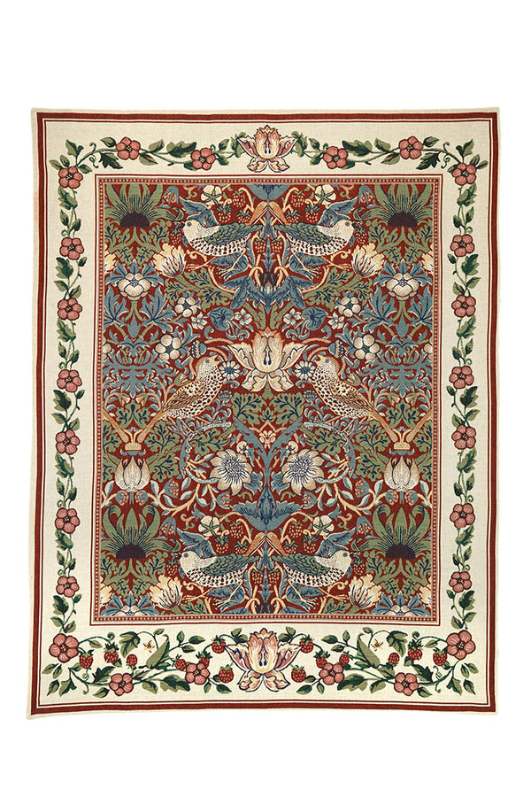 Wandbehang 140 x 105 cm Erdbeerdiebe W. Morris Gobelin