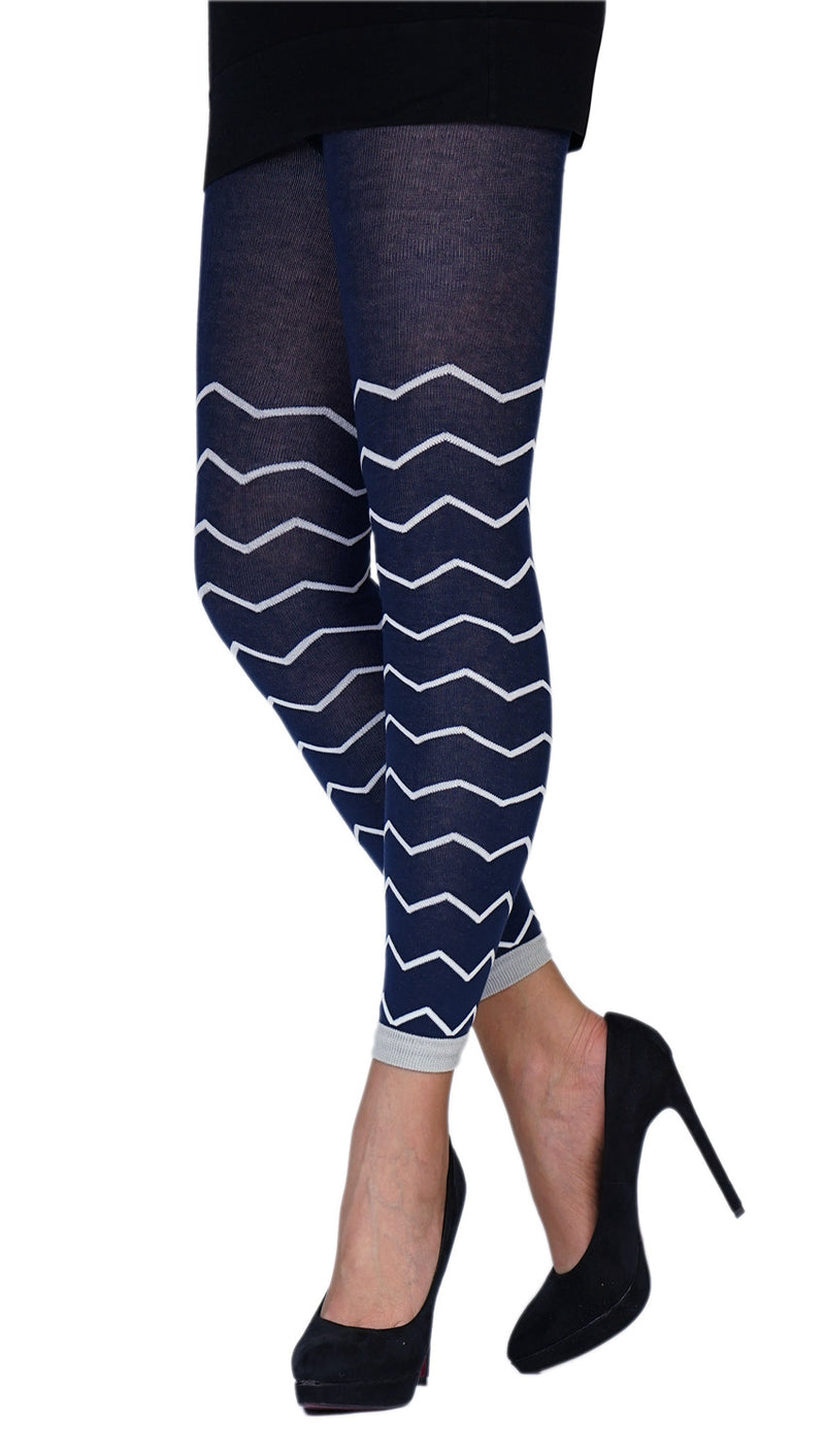 Crönert Leggings Wellig Marine 77517