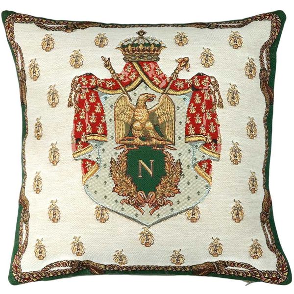 kissenhülle Wappen Napoleon Gobelin 