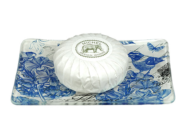 Michel Design Works Seifenschale Glas - Indigo Cotton