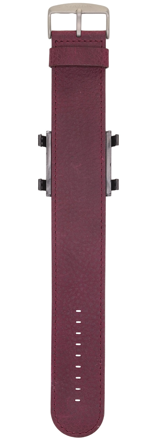 S.T.A.M.P.S. Armband Jack Leder violet 255mm extralang