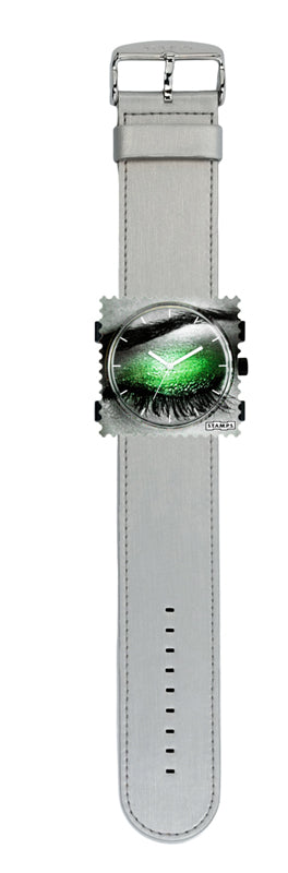 S.T.A.M.P.S. Uhr komplett - Zifferblatt Soft Dreams mit Armband Satin Silver S.T.A.M.P.S. Komplett