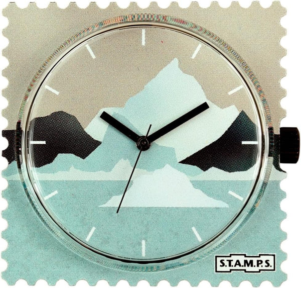 Stamps Uhr Eisberg