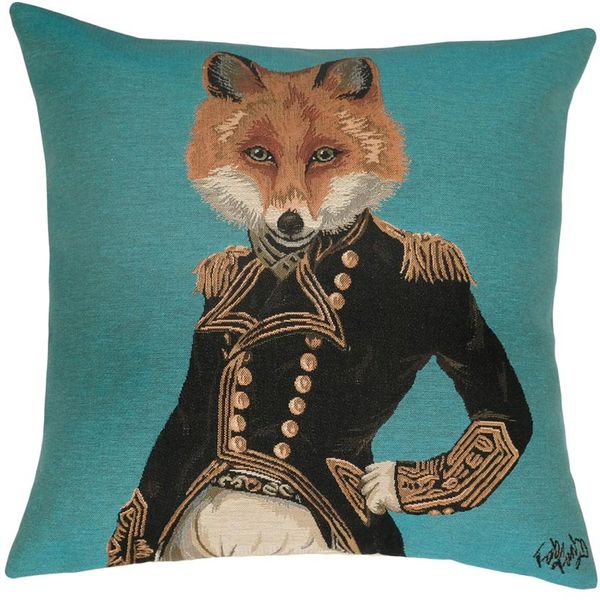 Kissenhülle 45 x 45 cm Gobelin Fox