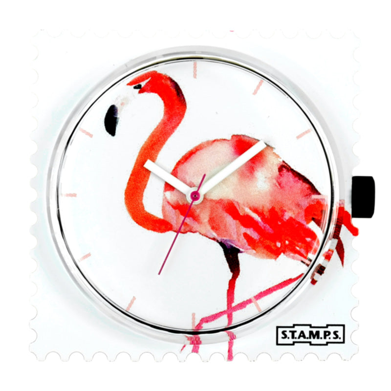 S.T.A.M.P.S. Zifferblatt Pink Feathers S.T.A.M.P.S. Zifferblatt