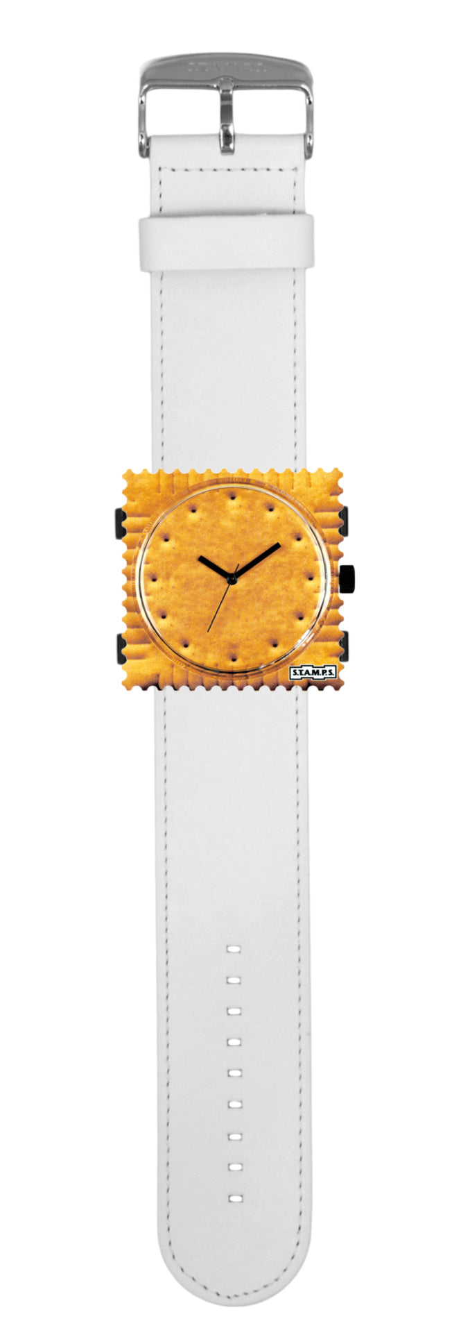 Armbanduhr mit Zifferblatt Keks