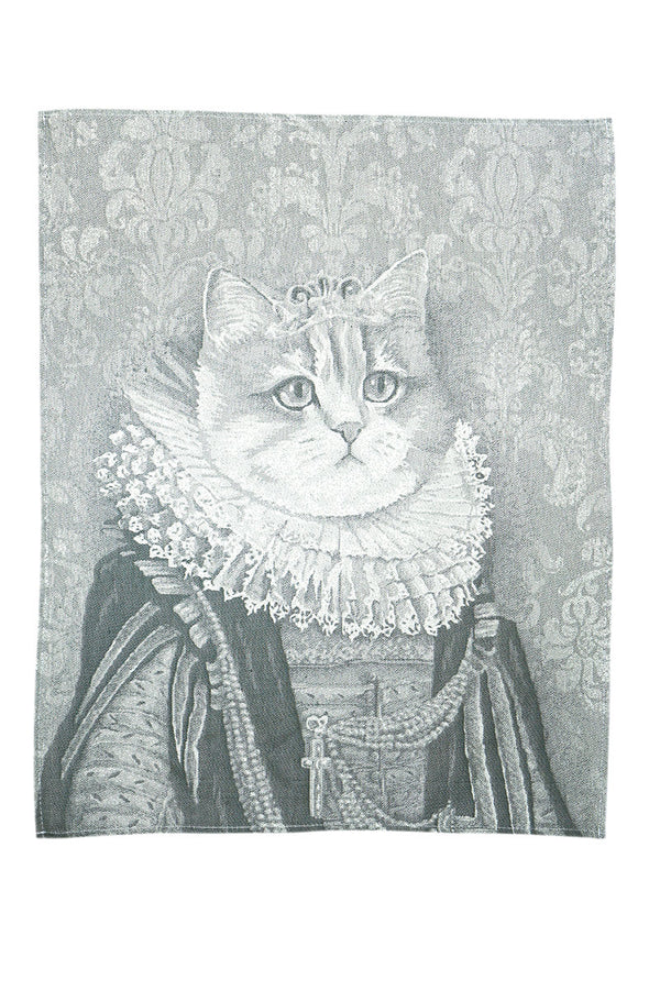Geschirrtuch Cat Grau 50 x 65 cm 