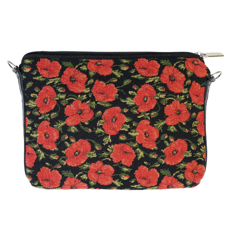 Abendtasche Mohnlumen