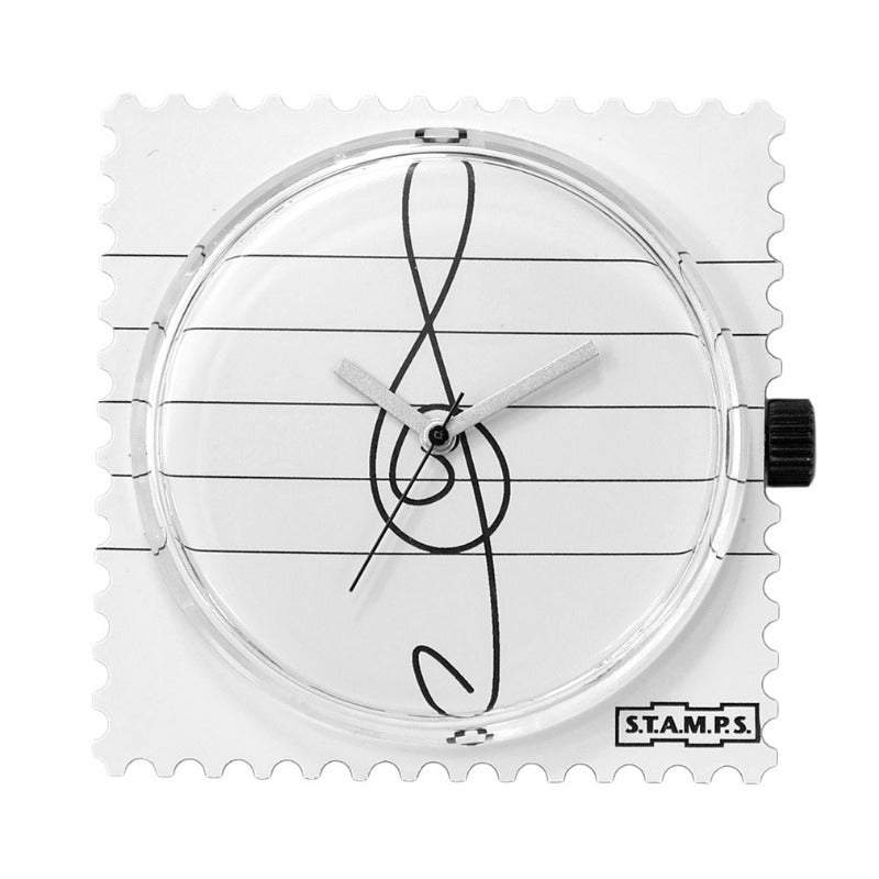 STAMPS Uhr Notenschlüssel
