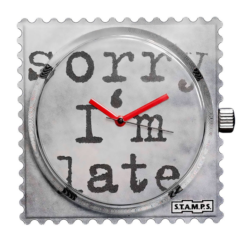 STAMPS Zifferblatt Sorry I am late