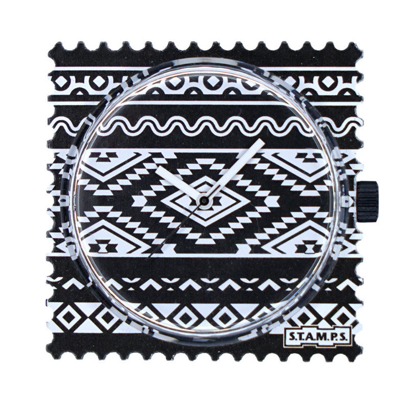 STAMPS Uhr Motiv geometrisches Muster