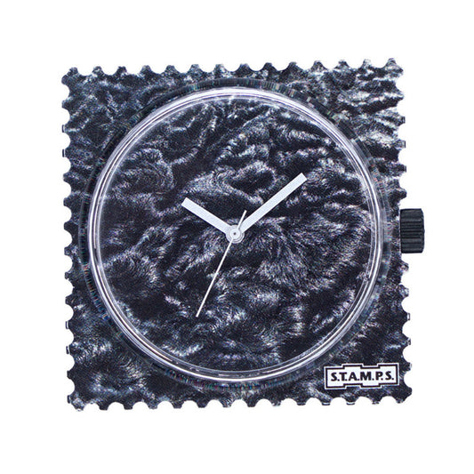 STAMPS Uhr Black Fur