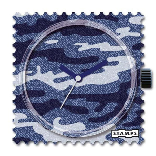 STAMPS Uhr blue Camouflage