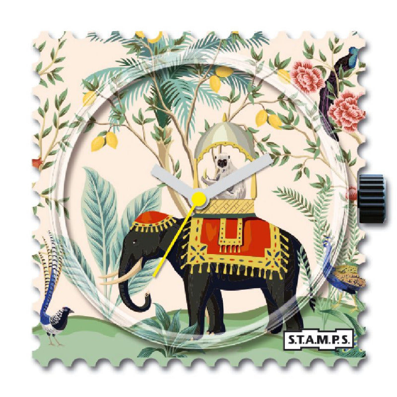 STAMPS Zifferblatt Scence of India