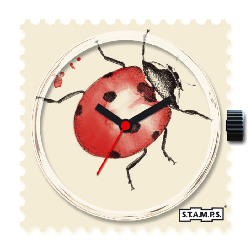 STAMPS Zifferblatt Marienkäfer Ladybug