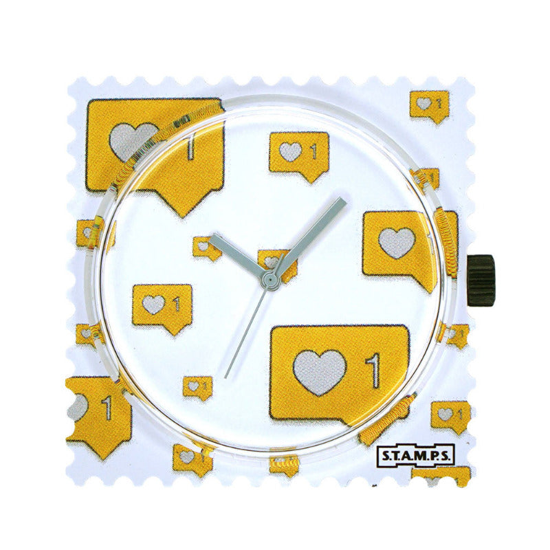 STAMPS Uhr Message 