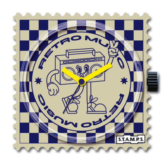 STAMPS Zifferblatt Retro Music 106387 S.T.A.M.P.S.