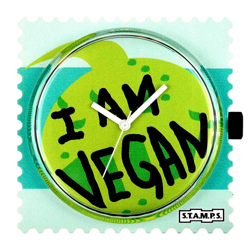 STAMPS Zifferblatt I am Vegan S.T.A.M.P.S. Zifferblatt