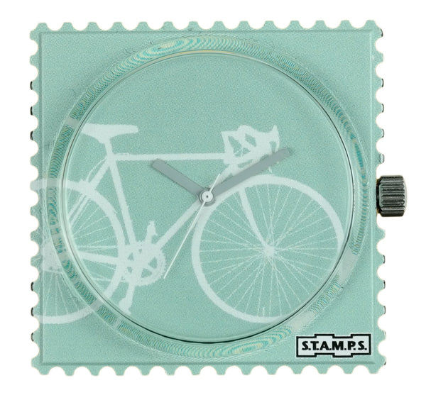 STAMPS Uhr Zifferblatt Fahrrad, Bike