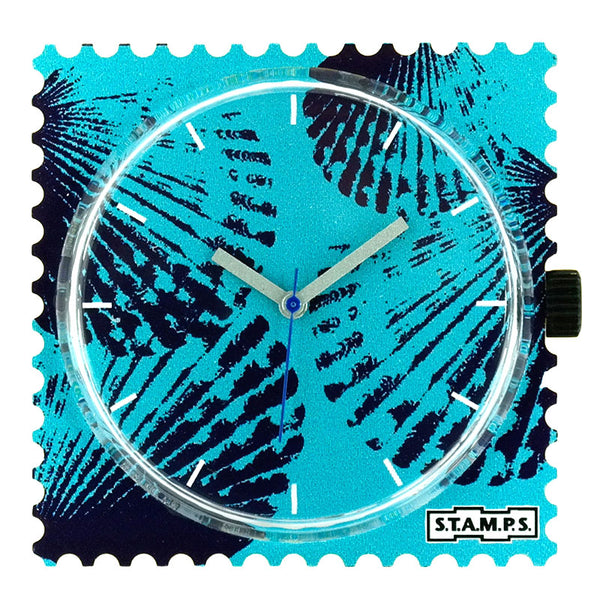 Stamps Uhr Muscheln Shells türkis