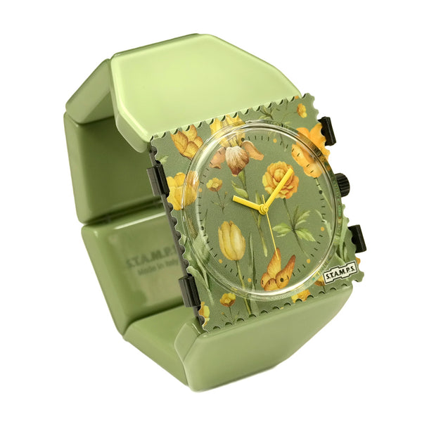 Stamps Uhr komplett Light Blossoms