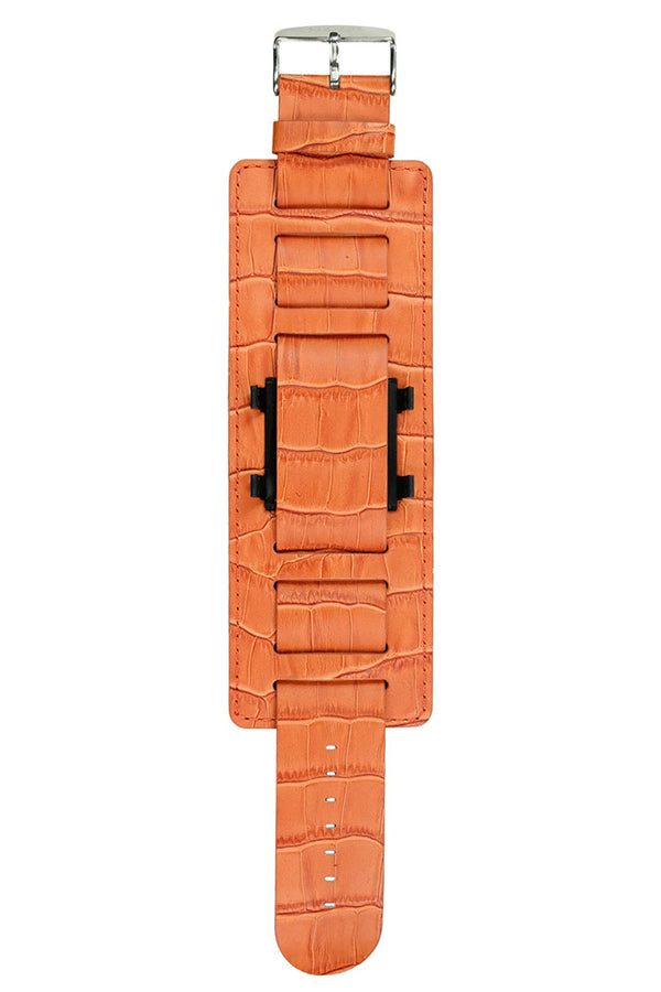 S.T.A.M.P.S. breites Lederarmband Smart Orange S.T.A.M.P.S. Armband