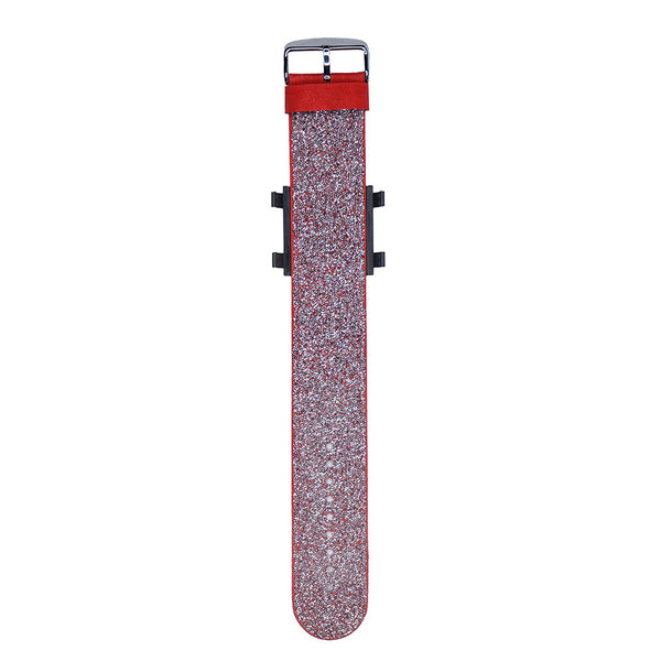 rotes Armband von Stamps mit Glaskristallen