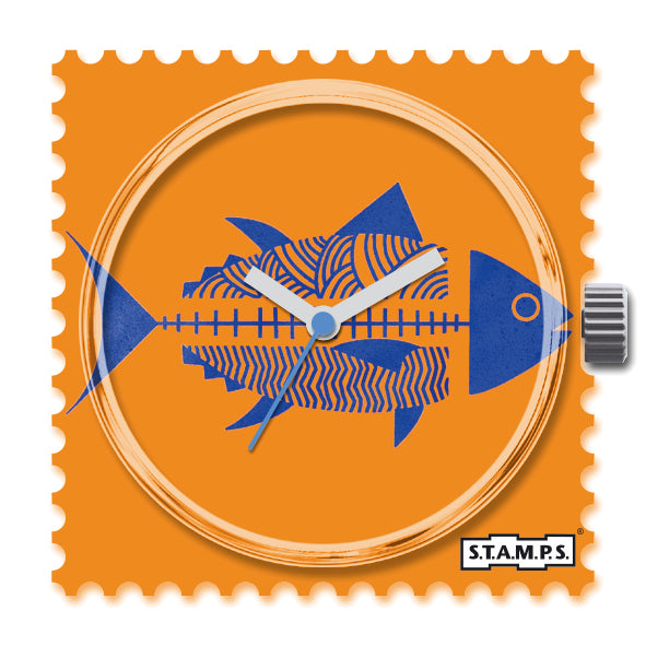 Stamps Zifferblatt Fisch Gräte