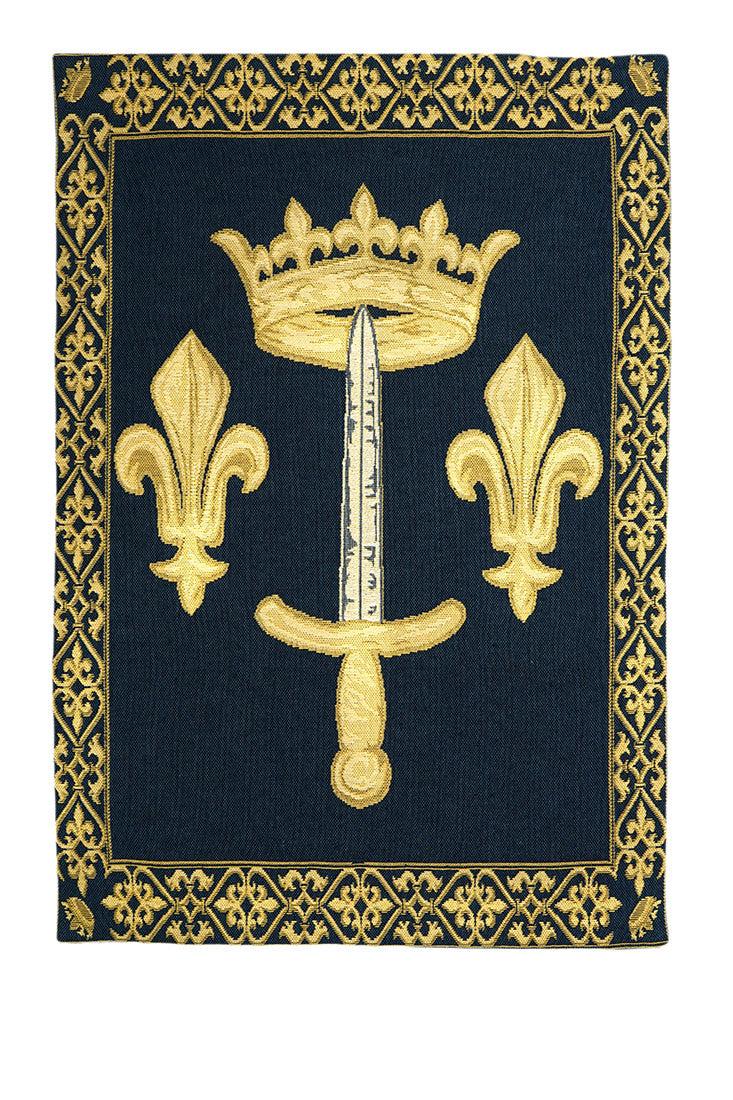Wandbehang Schwert Wappen 65 x 45 cm