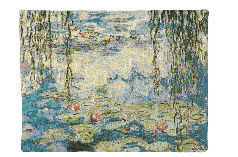 Wandbehang Wasserlilien Gobelin 48 x 62 cm