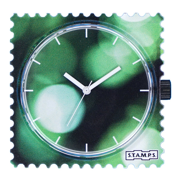 Stamps Uhr grüne Lichter